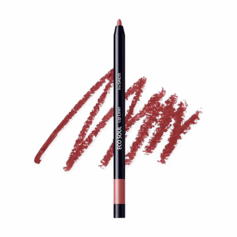 The Saem Eco Soul Lip Liner - 3 Colors [#PK01 Rose Garden]
